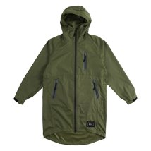 BACKYARD FAMILY(バックヤードファミリー)/キウ KiU RAIN ZIP UP レインジップアップ/カーキ