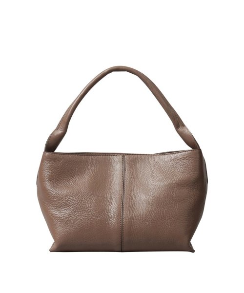 【フォルトゥーナ】レザーショルダーバッグ M 本革 革の裁断面