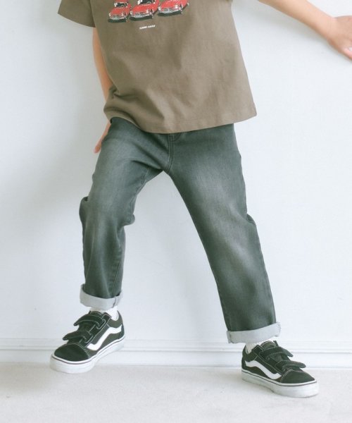 TJ ドビーデニム テーパードパンツ 100cm－130cm 人気・おすすめ｜売れ筋商品・話題商品におすすめ コスパ重視 安心配送 スピーディーにお届け