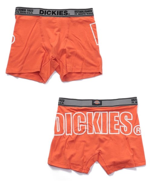 Dickies(Dickies)/Dickies TOO BIG LOGO ボクサーパンツ 父の日 プレゼント ギフト/オレンジ