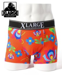 XLARGE(エクストララージ)/XLARGE Flower pattern ボクサーパンツ 父の日 プレゼント ギフト/オレンジ