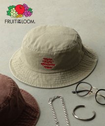 FRUIT OF THE LOOM(フルーツオブザルーム)/FRUIT OF THE LOOM Pigment BUCKET HAT/ベージュ