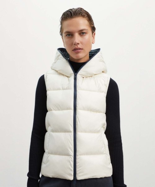 ECOALF WOMEN(ECOALF WOMEN)/MONKAI ベスト/ MONKAI VEST WOMEN/オフホワイト