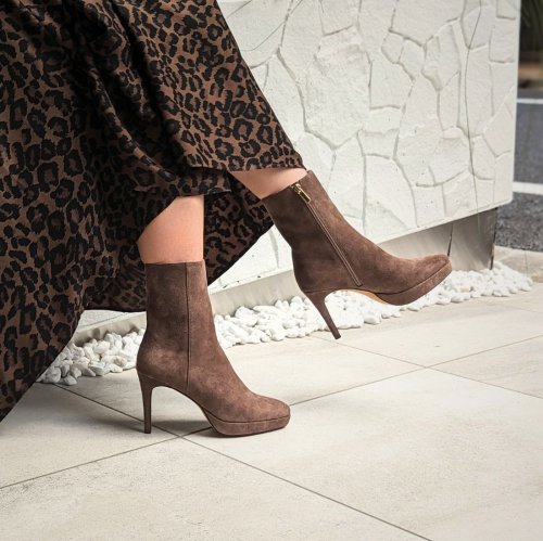 ストーム付きショートブーツ 