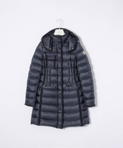 MONCLER(モンクレール)/モンクレール MONCLER HERMINE GIUBBOTTO 49300－05－53048 ダウンジャケット ダウンコート レディース アウター エルミンヌ/ネイビー