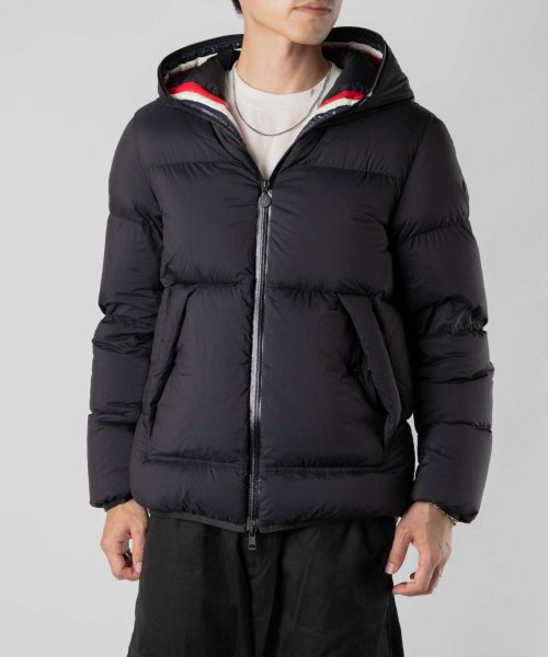 MONCLER(モンクレール)/モンクレール MONCLER CHAMPSAUR 1B551－00－53333 ダウンジャケット メンズ アウター ダウン ビジネス カジュアル 保温 防風 軽/ブラック