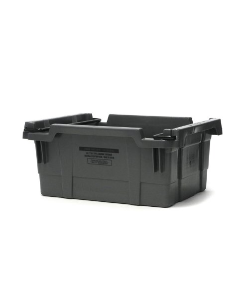 AS2OV(アッソブ)/アッソブ コンテナボックス AS2OV STACKING CONTAINER スタッキング コンテナ 19L (HB－25) 収納 ASSOV 272101/グレー