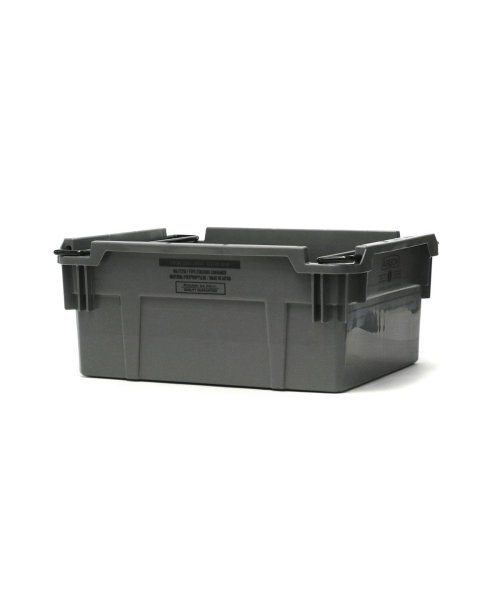 AS2OV(アッソブ)/アッソブ コンテナボックス AS2OV STACKING CONTAINER スタッキング コンテナ 38L (HB－42) 収納 ASSOV 272100/グレー