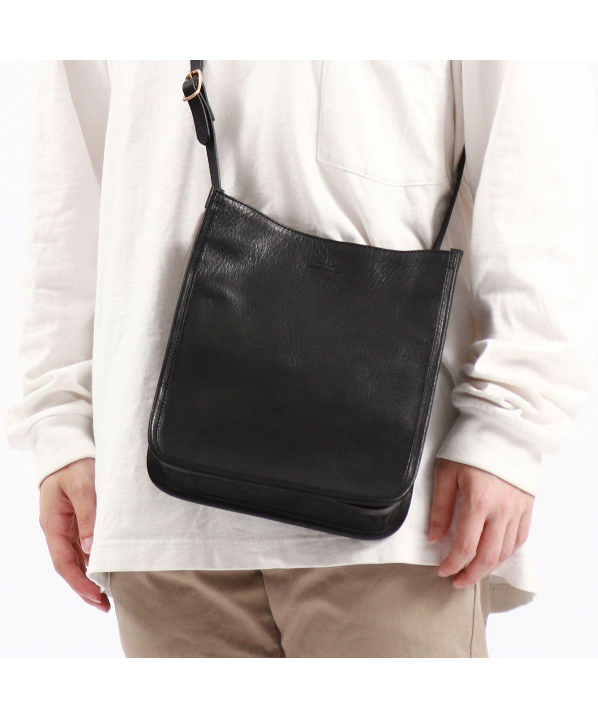 スロウ ショルダーバッグ SLOW bono ボーノ square shoulder bag M