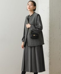 URBAN RESEARCH ROSSO(URBAN　RESEARCH　ROSSO)/F by ROSSO　ウエストシェイプワンピース/BLACK