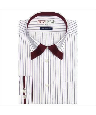 TOKYO SHIRTS/【心地のいいシャツ】 超形態安定 スナップダウンカラー 長袖ワイシャツ/505633010