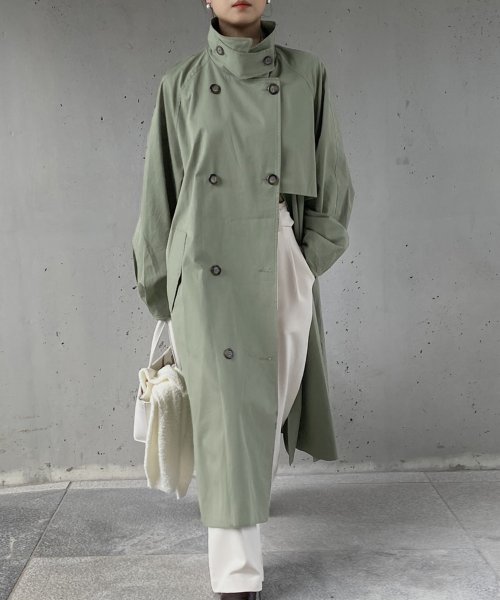 ステンカラーロングトレンチディテールコート 人気・おすすめ｜使いやすい・旅行におすすめ 品質保証 全国発送 在庫限り