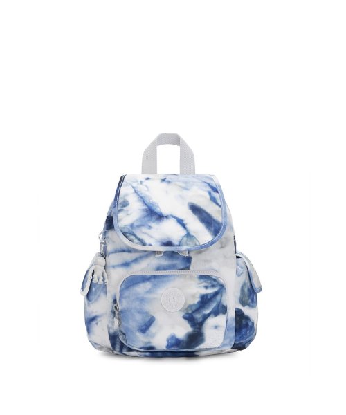 KIPLING(キプリング（公式）)/【正規輸入品】CITY PACK MINI/Tie Dye Blue/ブルー