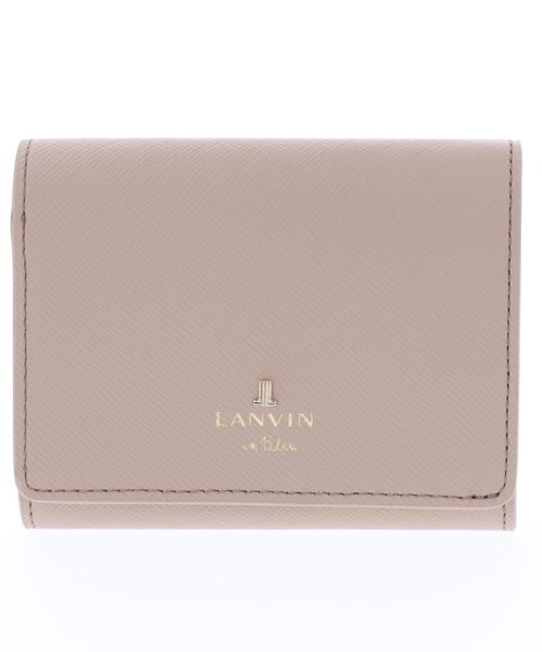LANVIN en Bleu(BAG)(ランバンオンブルー（バッグ）)/リュクサンブール コンパクト財布/オールドローズ