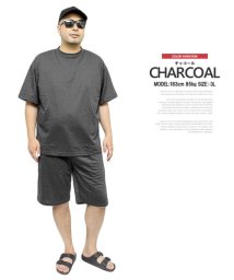 one colors/セットアップ メンズ 大きいサイズ 薄手 スウェット素材 無地 半袖 Tシャツ ショートパンツ スポーツ ハーフパンツ 半パン 短パン スエット トップス カッ/505633490