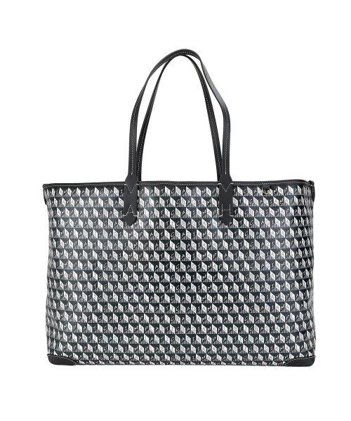 ANYA HINDMARCH アニヤ ハインドマーチ トートバッグ 5050925148177 ANYA HINDMARCH ハインドマーチ トートバッグ チャコール CHARCOAL
