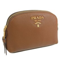 PRADA/PRADA プラダ VITELLO DAINO ヴィッテロダイノ ポーチ 小物入れ レザー/505634013