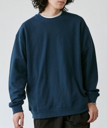 coen(coen)/カノコロングスリーブTシャツ/NAVY