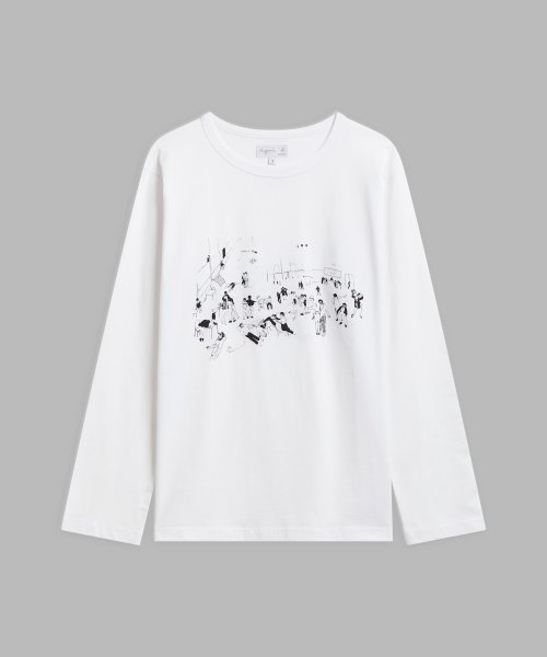 agnes b. FEMME(アニエスベー　ファム)/SEF3 TS Tシャツ/ホワイト