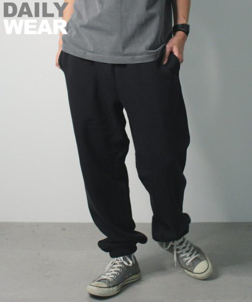 AVIREX(AVIREX)/《DAILY/デイリー》SWEAT PANTS / スウェット パンツ / AVIREX / アヴィレックス/ブラック