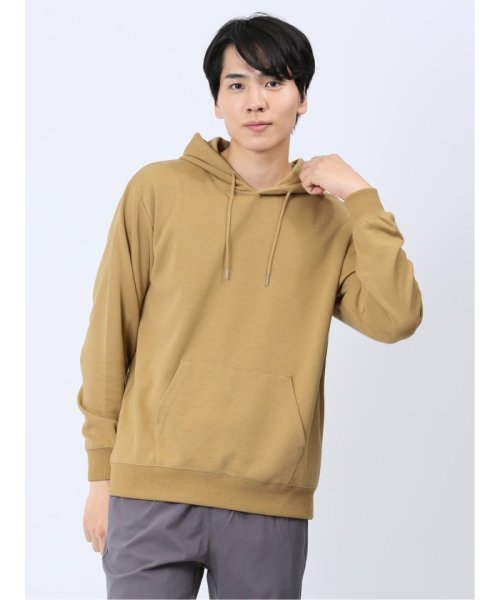 TAKA-Q(タカキュー)/【WEB限定】ジェリー/GERRY バックプリント プルパーカー 長袖 メンズ Tシャツ カットソー カジュアル インナー ビジネス ギフト プレゼント/ブラウン