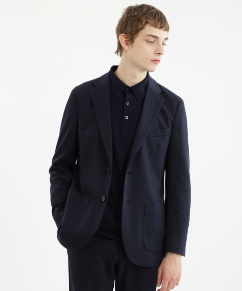 テーラードジャージー ジャケット 裏メッシュモクロディ テーラードジャージー