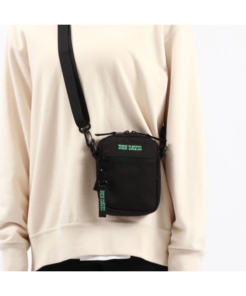 BEN DAVIS(BEN DAVIS)/ベンデイビス ショルダーバッグ BEN DAVIS MINI SHOULDER BAG ショルダー バッグ ミニショルダー 斜めがけ 小さめ BDW－8264/ブラック