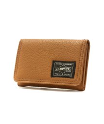 PORTER(ポーター)/ポーター カーム カードケース 吉田カバン PORTER CALM CARD CASE 二つ折り 名刺入れ 革 本革 レザー 日本製 041－03127/キャメル