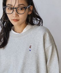 coen/【WEB限定】USAコットン裏毛ベア刺繍スウェット/505636693