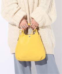 ENSEMBLE(アンサンブル)/【blancle/ ブランクレ】S.LETHER TRIANGLE TOTE/イエロー