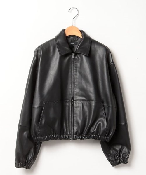 ブルゾン GLOSS LEATHER BOMBER JK 