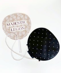 MAJESTIC LEGON(マジェスティックレゴン)/フェミニンうちわケース/ブラック