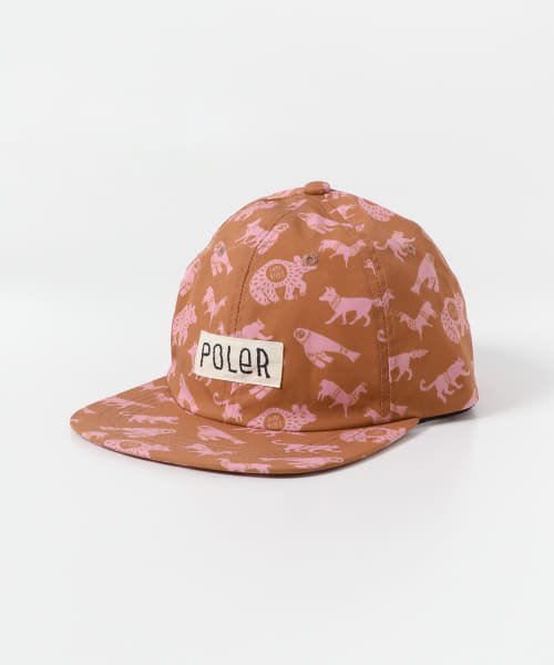 URBAN RESEARCH Sonny Label(アーバンリサーチサニーレーベル)/POLeR　ALL OVER 6P CAP/BROWN