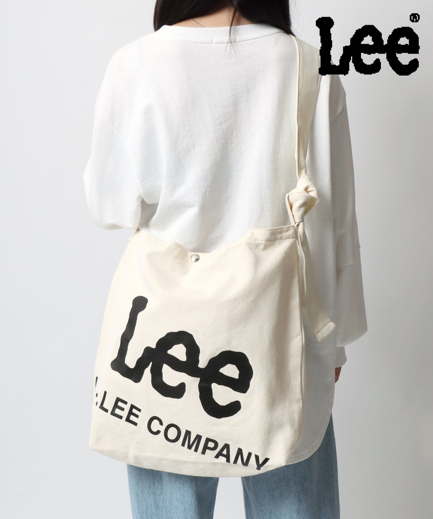 Lee☆デニムトートバッグ　2wayバッグ