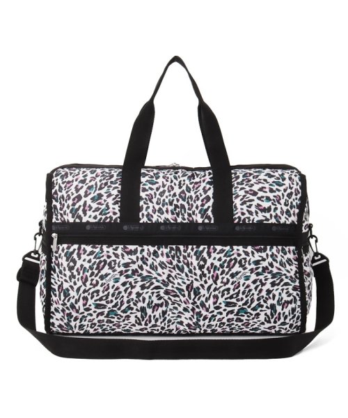 LeSportsac(LeSportsac)/DELUXE LG WEEKENDERハーベストレオパード/ホワイト