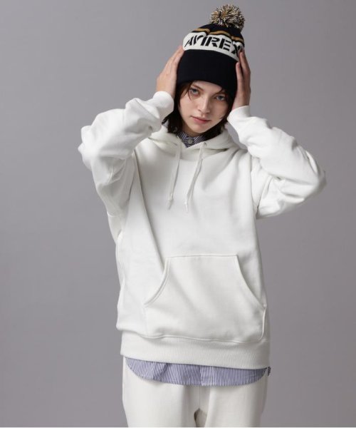 AVIREX(AVIREX)/《DAILY/デイリー》PULLOVER SWEAT PARKA / プルオーバー スウェット パーカー / AVIREX / アヴィレック/オフホワイト3