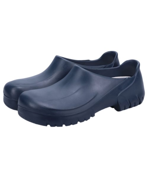 BIRKENSTOCK(ビルケンシュトック)/ビルケンシュトック BIRKENSTOCK サンダル クロッグサンダル メンズ ミディアム幅 PU CLOG ブラック ホワイト ブルー 黒 白 A－630/ブルー