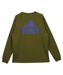 GRAMICCI/グラミチ GRAMICCI Tシャツ 長袖 ロンT カットソー クライミング ギア メンズ プリント 綿100% CLIMBING GEAR LS TEE ブラ/505636549