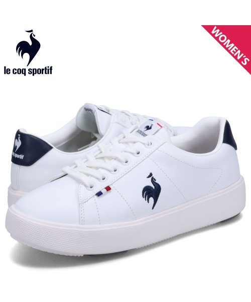 le coq sportif(ルコックスポルティフ)/ルコック スポルティフ le coq sportif スニーカー LCS フルシュ PF レディース 防水 LCS FOURCHE PF ホワイト 白 QL3W/その他