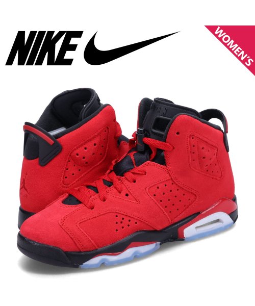 NIKE(ナイキ)/NIKE AIR JORDAN 6 RETRO GS ナイキ エアジョーダン6 レトロ スニーカー レディース レッド 384665－600/その他