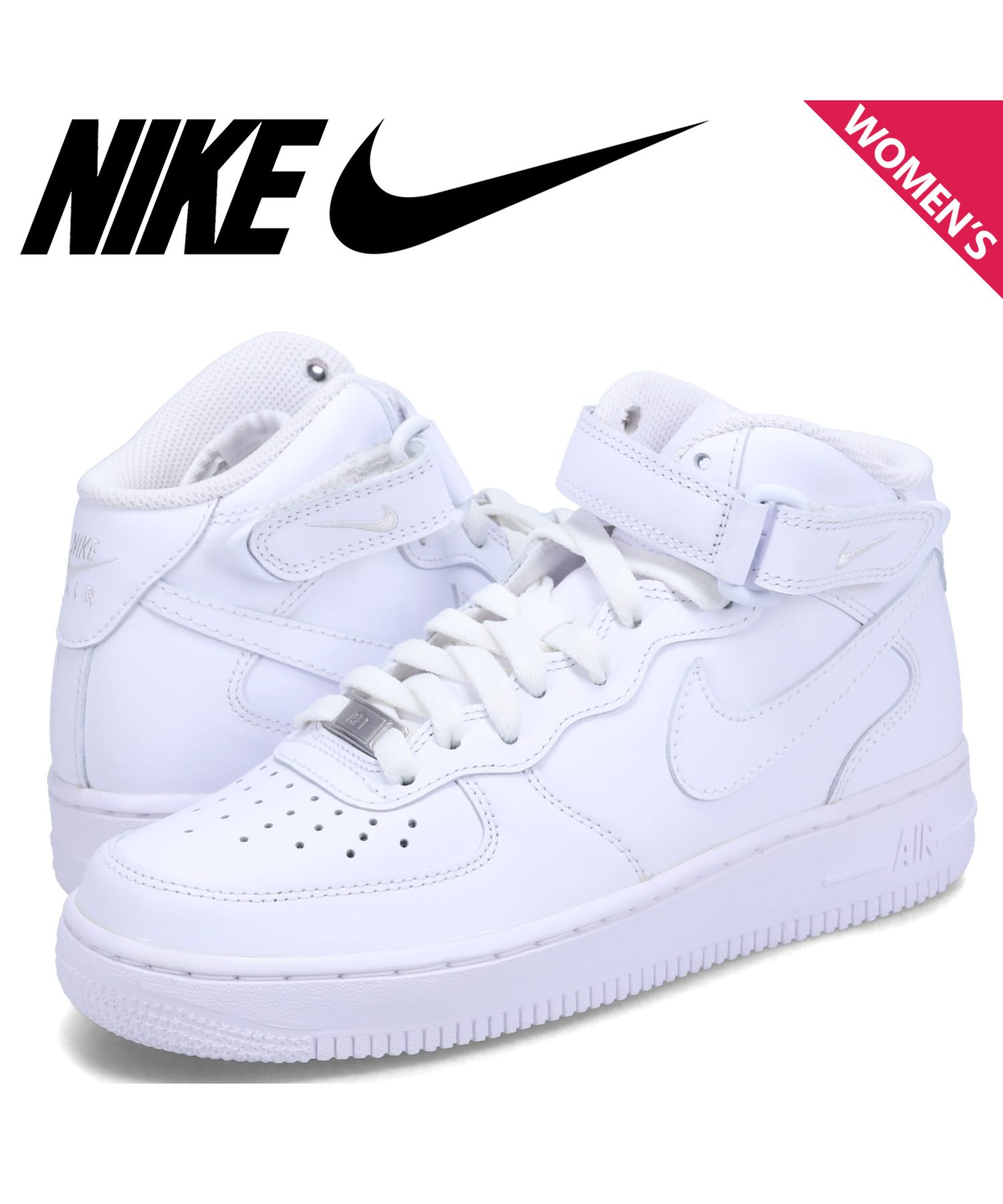 エアフォース１ ミッド トリプルホワイト AIR FORCE 1 '07 MID