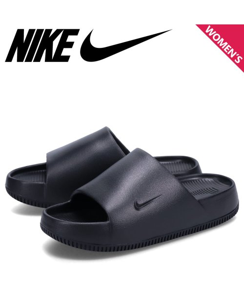 NIKE W CALM SLIDE ナイキ カルム スライド サンダル スライドサンダル レディース ブラック 黒 DX4816－001 人気・おすすめ｜多用途・生活用品におすすめ キャンペーン中 即納 国内在庫管理・迅速発送・安心対応