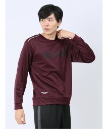 TAKA-Q(タカキュー)/【WEB限定】ファーストダウン/FIRST DOWN ロゴ クループルオーバー 長袖 メンズ Tシャツ カットソー カジュアル インナー ビジネス ギフト プレ/ワイン