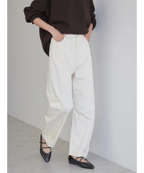 コクーンシルエットチノパンツ(505637933) アメリカンホリック(AMERICAN HOLIC) MAGASEEK コットンツイルハイウエストチノパンツ アメリカンホリック