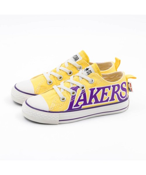 CONVERSE(CONVERSE)/コンバース CONVERSE キッズ スニーカー チャイルド オールスター NBA レイカーズ セルティック バスケ CO－CDASNNBASLOX/イエロー