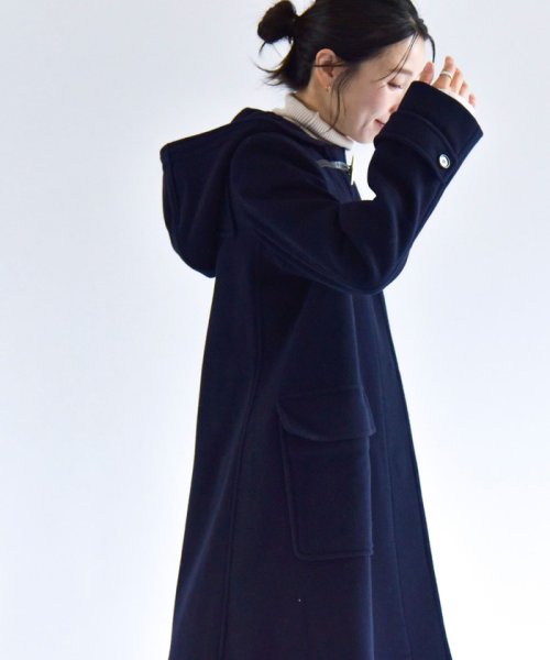 quaranciel: PONTETORTO Aライン スタイル ダッフルコート quaranciel