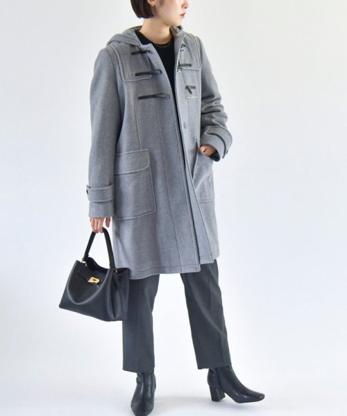 quaranciel: PONTETORTO Aライン スタイル ダッフルコート quaranciel