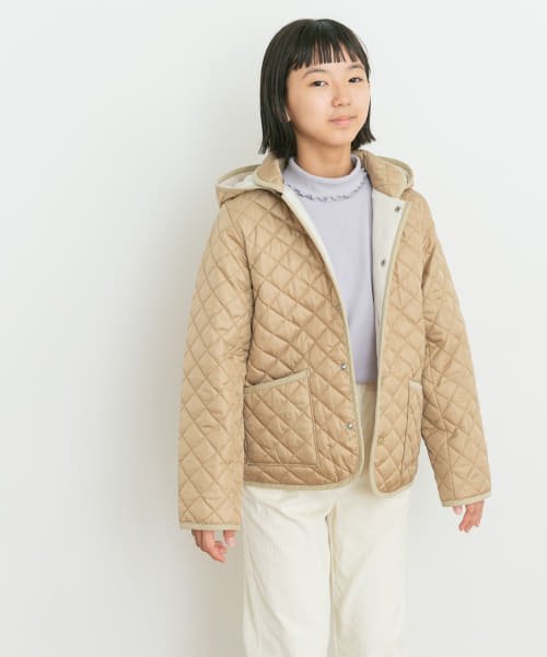 URBAN RESEARCH DOORS（Kids）(アーバンリサーチドアーズ（キッズ）)/キルトジャケット(KIDS)/BEIGE