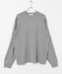 URBAN RESEARCH(アーバンリサーチ)/A.D.A.N　KNIT LONG－SLEEVE T－SHIRTS/M.GREY