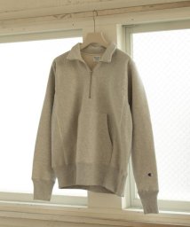 SENSE OF PLACE by URBAN RESEARCH(センスオブプレイス バイ アーバンリサーチ)/Champion　HALFZIP SWEAT/SILVERGRAY